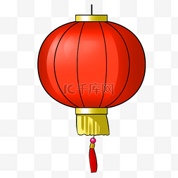 喜庆热闹图片_新年节日喜庆热闹灯笼插画