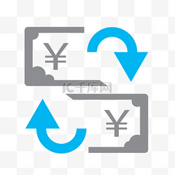 流量增长图片_矢量循环使用的钱币素材图