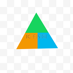 彩色三角形