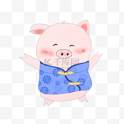 小猪12生肖猪年吉祥
