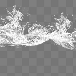 动感水纹水花图片_动感水纹水波纹元素