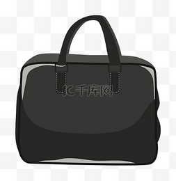 包包时尚图片_黑色手提包包