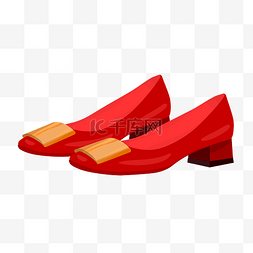 红色高跟鞋图片_红色高跟鞋