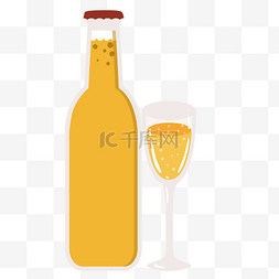 夏季啤酒冷饮图片_啤酒饮料造型元素