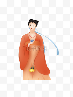 古装手绘古代美女图片_手绘古典美女人物设计