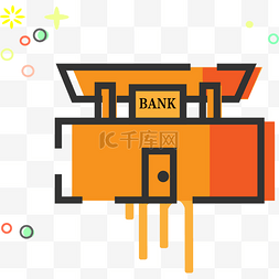金融MBE银行图标