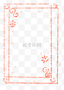 三角形纹路图片_春节节日海报边框