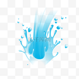 水滴水圈水纹图片_动感透明水水花飞溅水滴水珠水