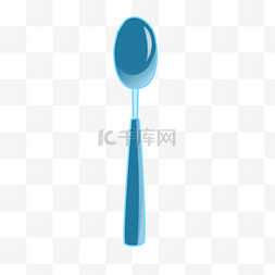 勺子蓝色勺子