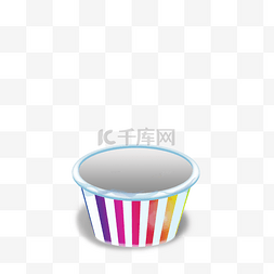 中空纸杯图片_夏日暑假雪糕杯蛋糕杯纸杯