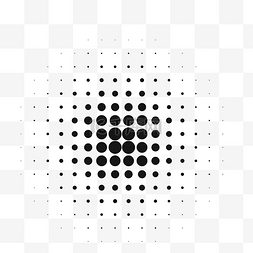 抽象个性图片_水彩黑色圆点泼墨