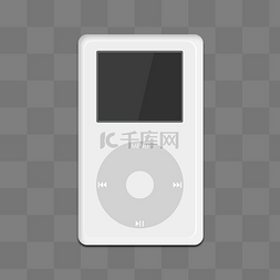 MP3图片_电子产品银色MP3