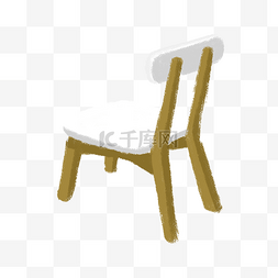 木质结构图片_仿真类家具之单人椅子PNG