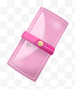 粉色女士钱夹