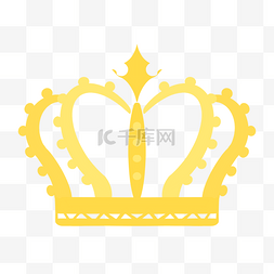 简约欧式金黄色皇冠