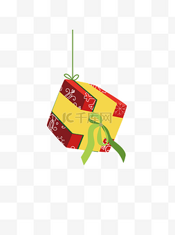 矢量圣诞节铃铛图片_圣诞节礼物礼盒节日装饰元素可商