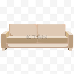 欧式白色沙发图片_欧式沙发家具插画