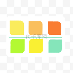 分化图片_方块分类图标