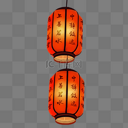 中国风灯笼手绘装饰