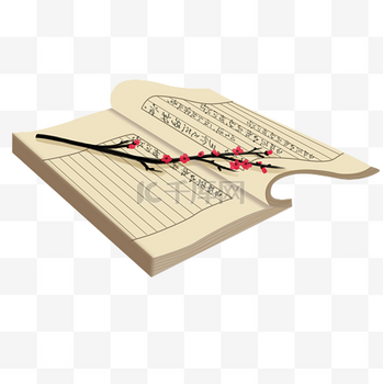 古诗_PNG_素材_图片-千库网