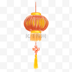 中国过节图片_橘红色的灯笼