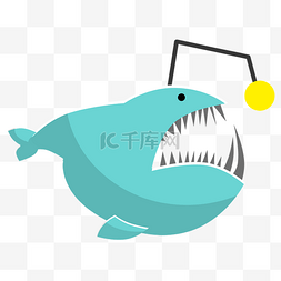 蓝色海鲜鲨鱼