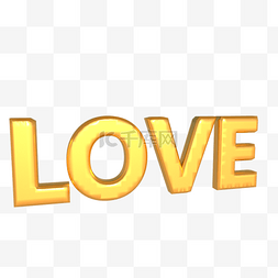 C4DLOVE字体模型PNG