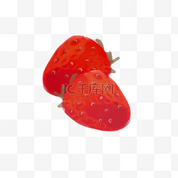 美味创意图片_卡通手绘美味草莓