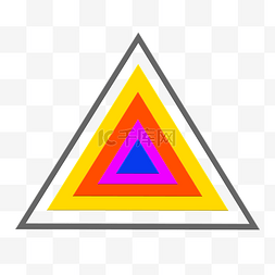 三三角形边框图片_对等三角形