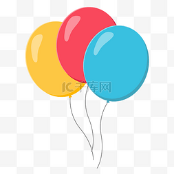 彩色球球浴球图片_儿童节彩色气球组合
