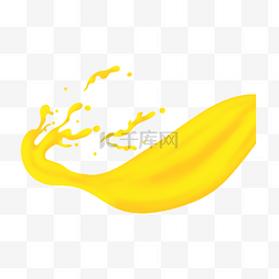 芒果汁图片图片_香浓液体芒果汁插画