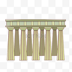 罗马柱子图片_罗马柱地标建筑