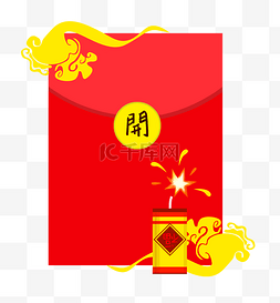 喜迎春节欢度新春图片_手绘新年红包