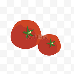 简约图案造型图片_番茄蔬菜番茄造型