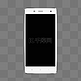 白色银边手机模型PSD透明底