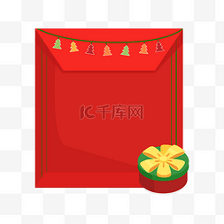 微信红包封面样机图片_圣诞节红包设计