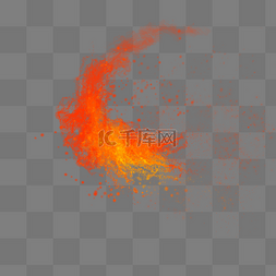 火特效字图片_仿真实火焰自然元素火星