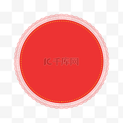 几何图形底纹背景图片_红色扁平矢量标签对话框免费下载