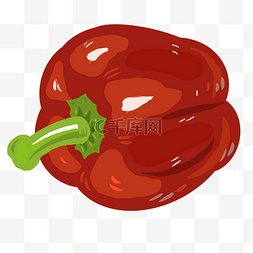 圆红色的图片_新鲜的蔬菜灯笼椒