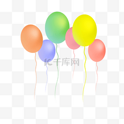 气球拱门粉红色图片_彩色气球 