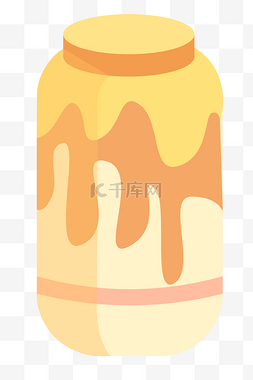 黄色奶瓶图片_ 黄色牛奶瓶