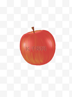手绘水果苹果可商用元素