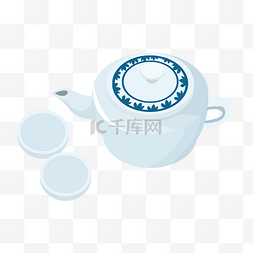 手绘中国风茶杯图片_瓷器手绘茶具