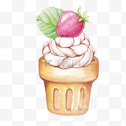 水果冰淇淋矢量素材