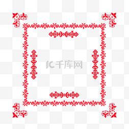中国传统相框图片_边框唯美图案元素
