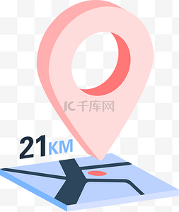 图标地点图片_2.5D地点标记立体图标