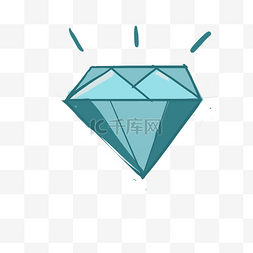 蓝色宝石图片_蓝色钻石宝石