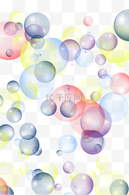 世界粮食日宣传板图片_免扣五颜六色的泡泡背景