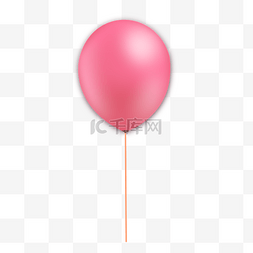 儿童节日彩色气球免扣手绘素材