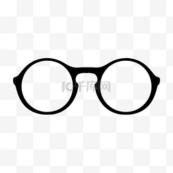 眼镜墨色图片_精致个性框眼镜图案